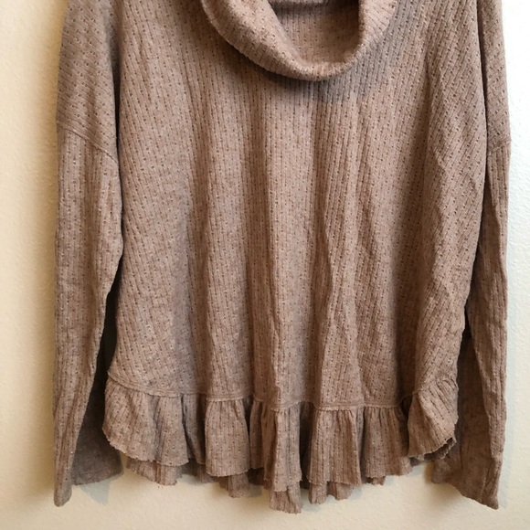 Anthropologie Maeve Addie Ruffled Hacci Pullover - Picture 14 of 15